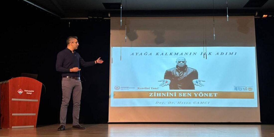 Yaklaşık 1500 lise öğrencisi ve 200 öğretmenle yapılan söyleşilerde “Beyninizi