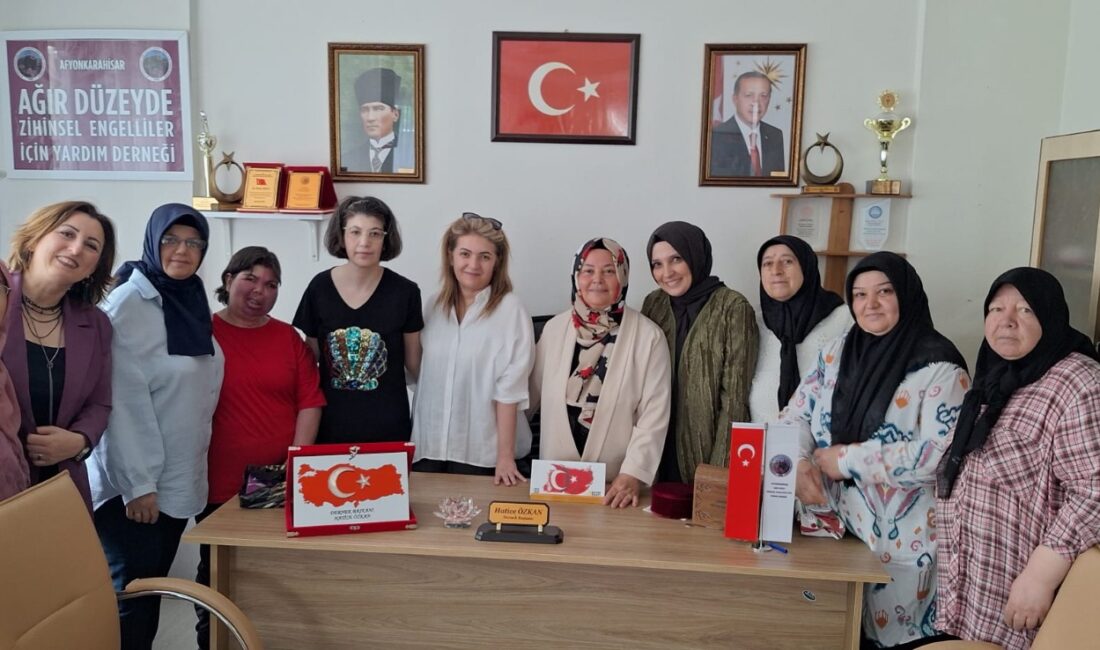 Gerçekleştirilen ziyarette, ağır düzey zihinsel engelli bireylerin yaşam koşullarının iyileştirilmesine