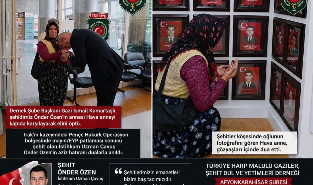 Hava annenin elini öperek içeri alan Kumartaşlı’nın bu davranışı, görenlerin