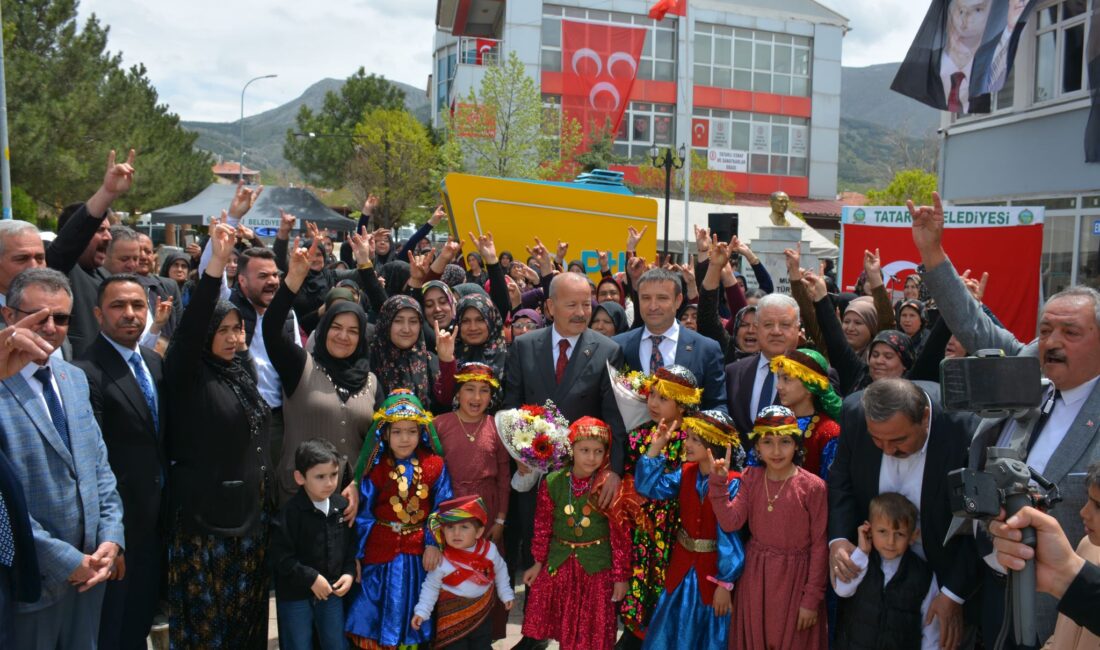 Tatarlı Belediye Başkanı Musa Kayer tarafından düzenlenen Hıdırellez Bahar Şenlikleri