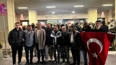 Sevenleri İstanbul Havalimanı’nda karşıladı Gazze’deki insani krize dikkat çekmek ve