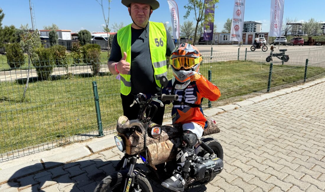 Ahşap gövdeyle pistte akrobasi şovu Dünyanın en iyi pistleri arasında