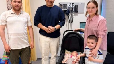 Dubai’deki hastaneye giriş yapan minik Gökçe Vedia için doktorlar vakit