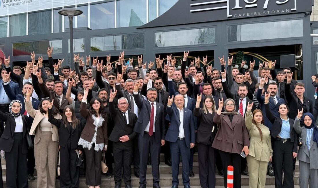 Ülkü Ocakları tam kadro katılım sağladı Büyük kurultay programı için