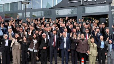 Ülkü Ocakları tam kadro katılım sağladı Büyük kurultay programı için