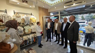 AK Parti Afyonkarahisar Milletvekili Hasan Arslan, Sandıklı’da teşkilat mensupları ve