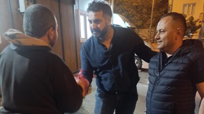 Karahisar Yörükler Derneği üyelerinin destekleriyle organize edilen yardım çalışmasında, bayramın