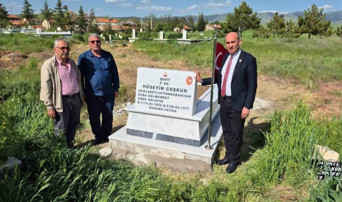 Afyonkarahisar’ın Sandıklı ilçesine bağlı Susuz Köyü’nde bulunan Şehit Piyade Er