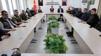 Afyonkarahisar Tarım ve Orman İl Müdürlüğü tarafından koordinasyon toplantısı gerçekleştirildi.