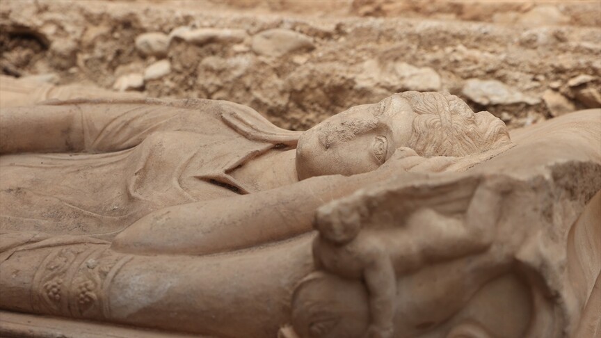Kültür ve Turizm Bakanlığının “Geleceğe Miras Projesi” kapsamında kazı çalışmasının