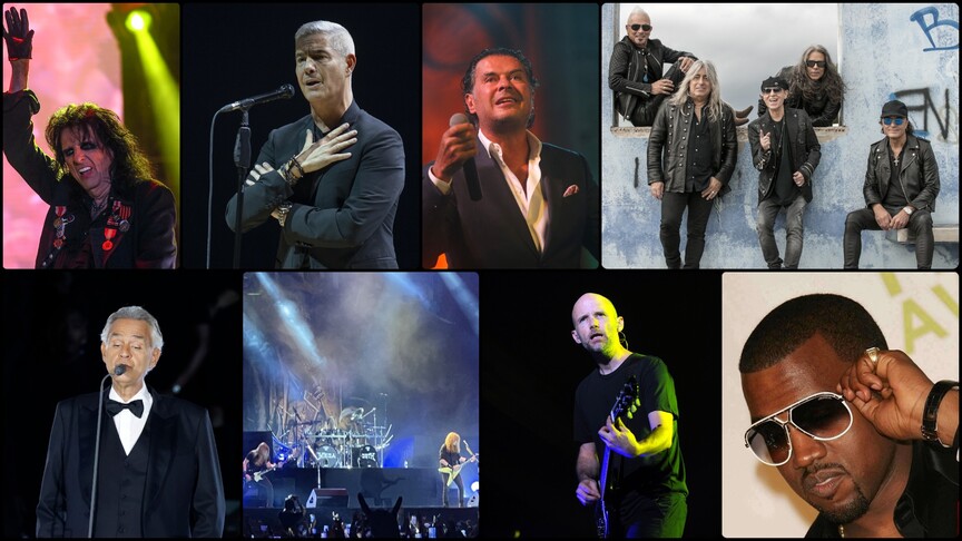 Pop, hip hop, elektronik müzik ve alternatif rock türlerinde uluslararası