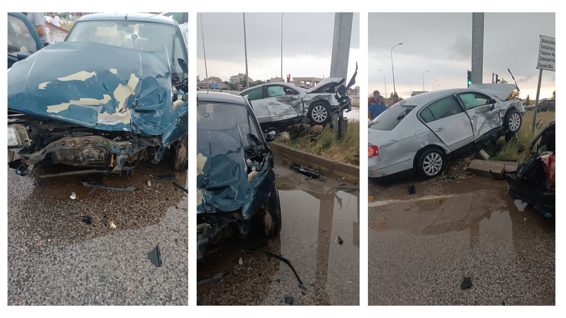 Eskişehir-Afyonkarahisar yolunda feci kaza: 2’si ağır 4 yaralı