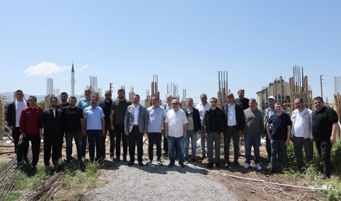 Dualar eşliğinde kurban kesildi geleceğin şampiyonları burada yetişecek İlçenin spor