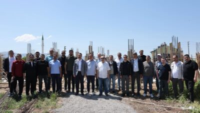 Dualar eşliğinde kurban kesildi geleceğin şampiyonları burada yetişecek İlçenin spor