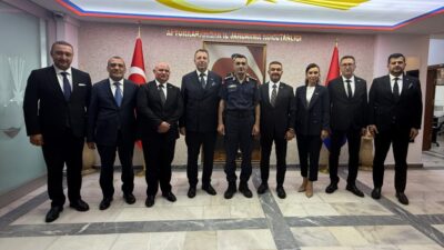 Ziyarete Başkan Yardımcıları Abdurrahman Alp ve Nail Demirel, AFSİAD Genel