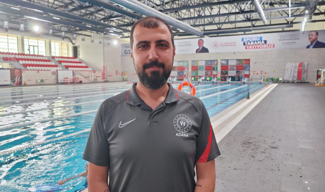 Yüreğir Atakent Gençlik Merkezi Yüzme Antrenörü Semir Topal, akıntılı suların