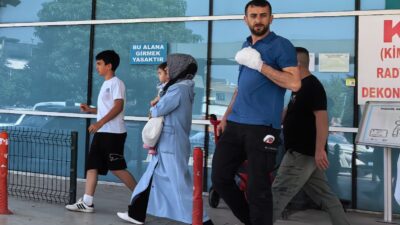KESİM MAKİNESİ SOL BAŞ PARMAĞINI KOPARDI Kan donduran olay, sabah