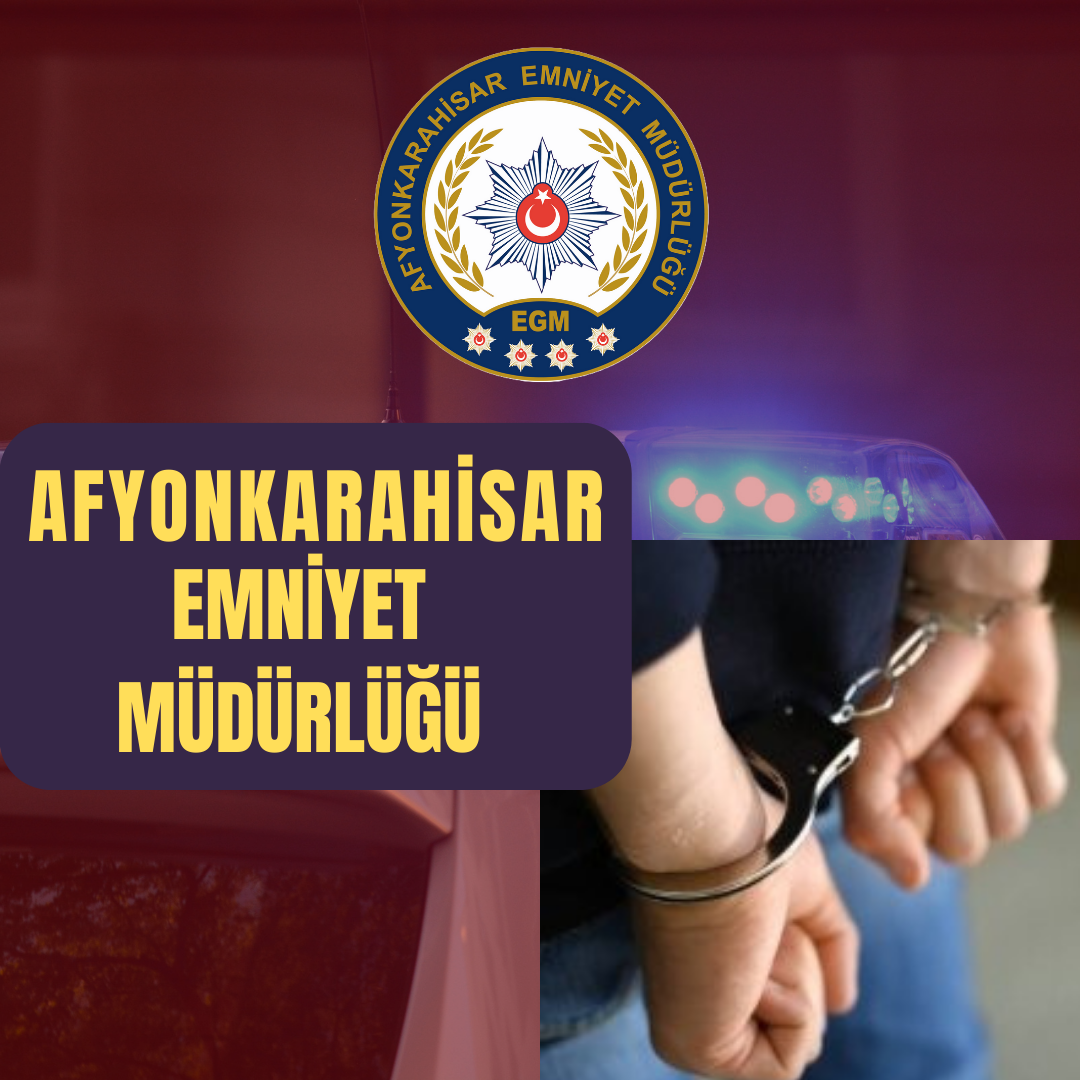 Afyon’da şok yakalama! Yakın akrabayı öldüren şahıs enselendi