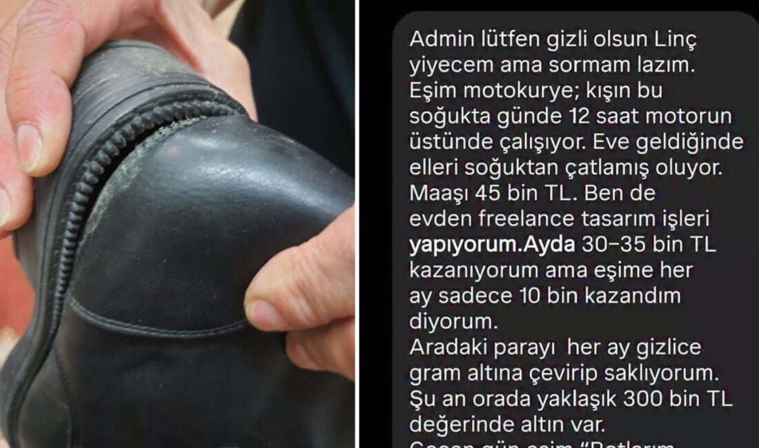 Kışın soğukta 12 saat direksiyon sallayan eşten gizlenen 300 bin