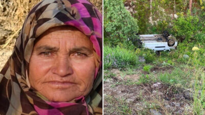 Hastaneye kaldırılan bir kişi kurtarılamadı Kazada sürücü Ş.C. ile araçta