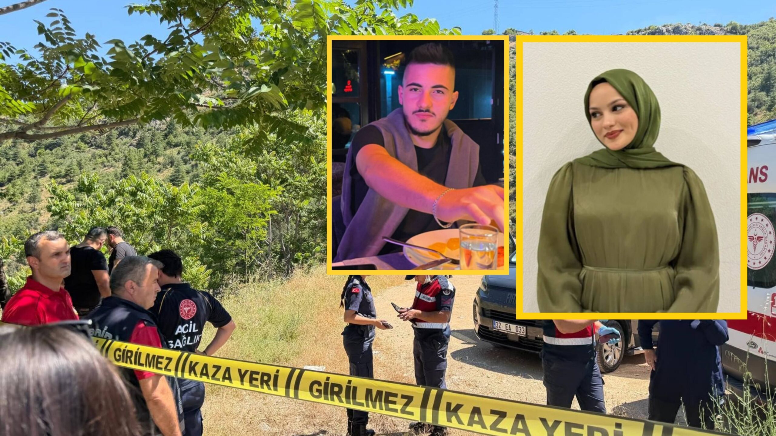 Gece park halindeki geldikleri araçta, gündüz ölü bulundular!
