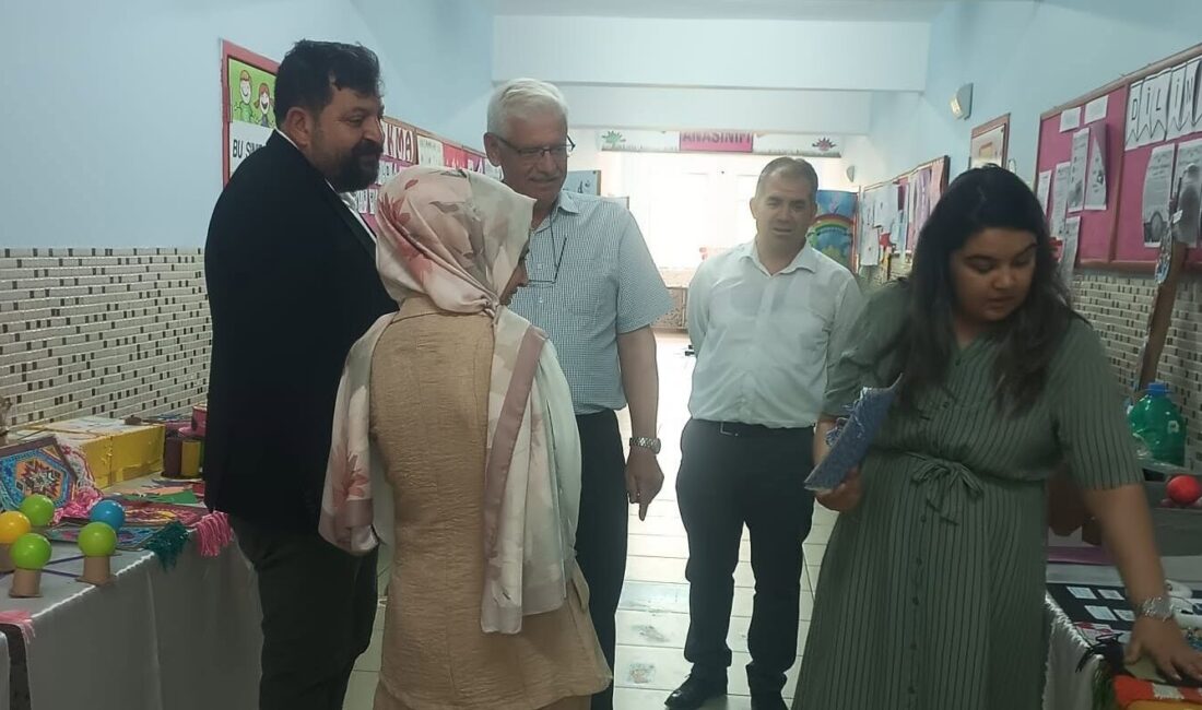 Öğrencilerin emek vererek hazırladığı sanatsal eserler, bilimsel projeler ve kültürel