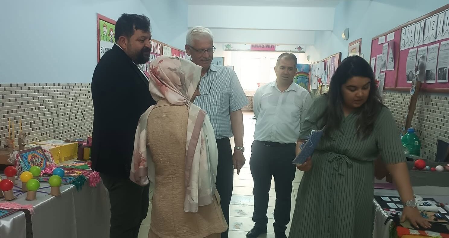 Gençlerin hayal gücü sergiye yansıdı