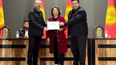 Uluslararasılaşma çalışmaları kapsamında TÖMER Müdürü Doç. Dr. Alper Günaydın ve