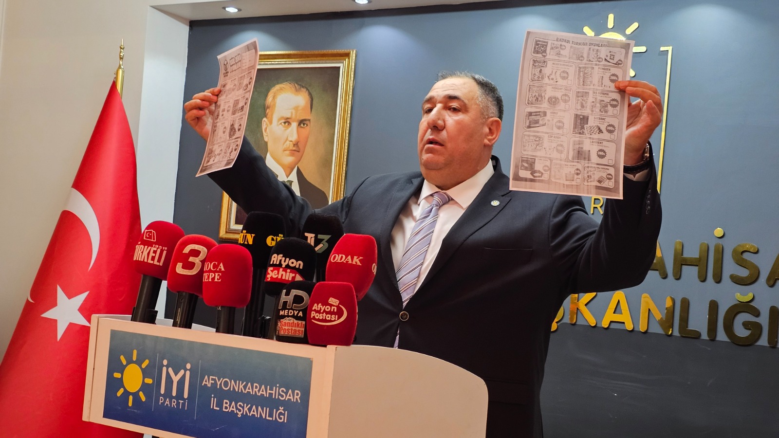 İYİ Parti Afyonkarahisar İl Başkanı Muhammet Mısırlıoğlu