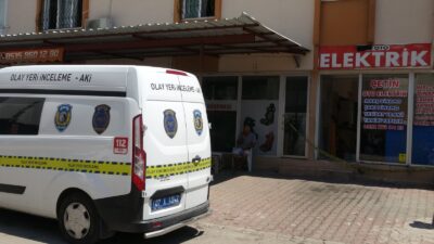 İŞ YERİNİN KAPISINI AÇIK GÖREN KOMŞULARI İÇERİ GİRİNCE ACI MANZARAYLA