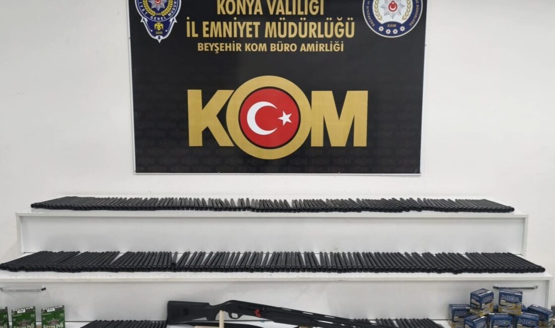 BEYŞEHİR KOM VE İSTİHBARAT EKİPLERİNDEN SİLAH KAÇAKÇILARINA DARBE Konya Emniyet