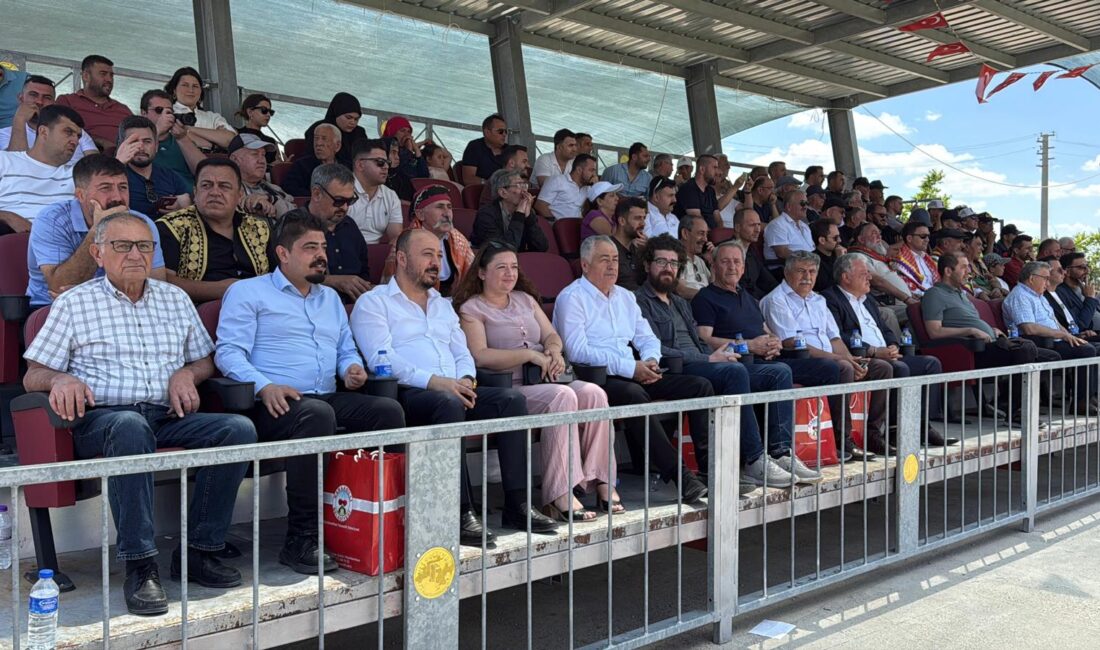Bölge halkının ve güreşseverlerin yoğun katılım gösterdiği etkinlikte, güreş ağası