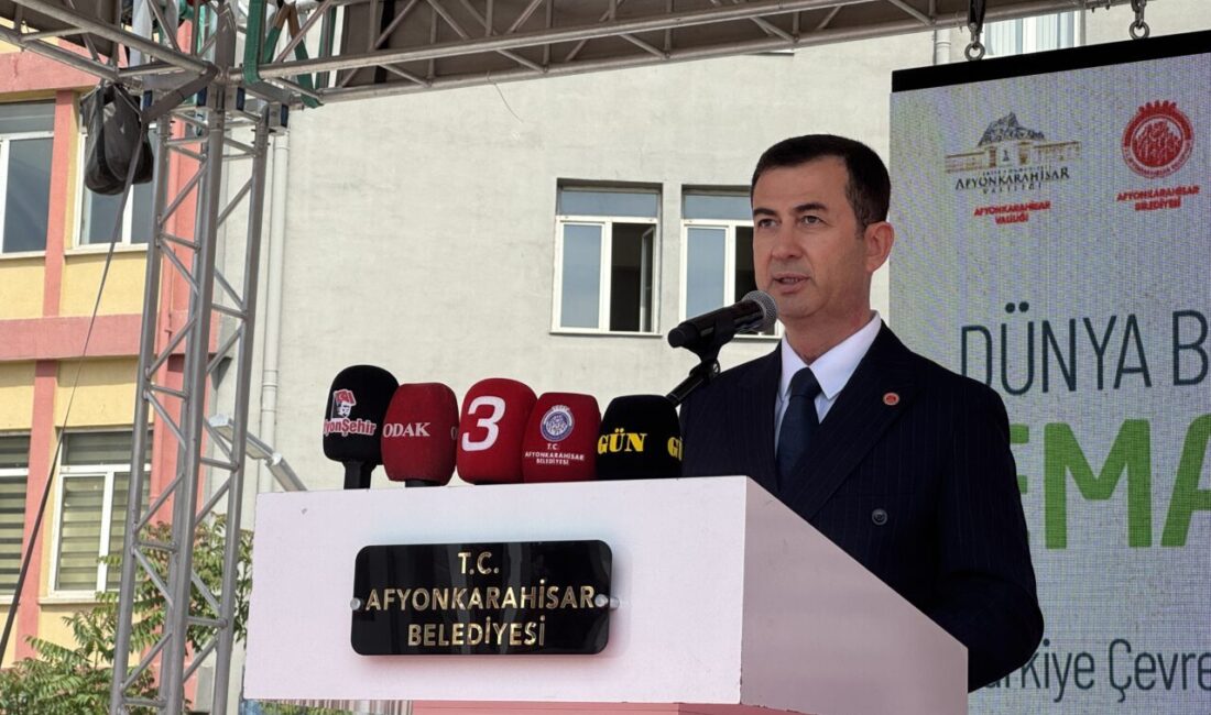 AFYONKARAHİSAR (AA) – Afyonkarahisar'da 5 Haziran Dünya Çevre Günü etkinliği