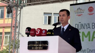 AFYONKARAHİSAR (AA) – Afyonkarahisar'da 5 Haziran Dünya Çevre Günü etkinliği