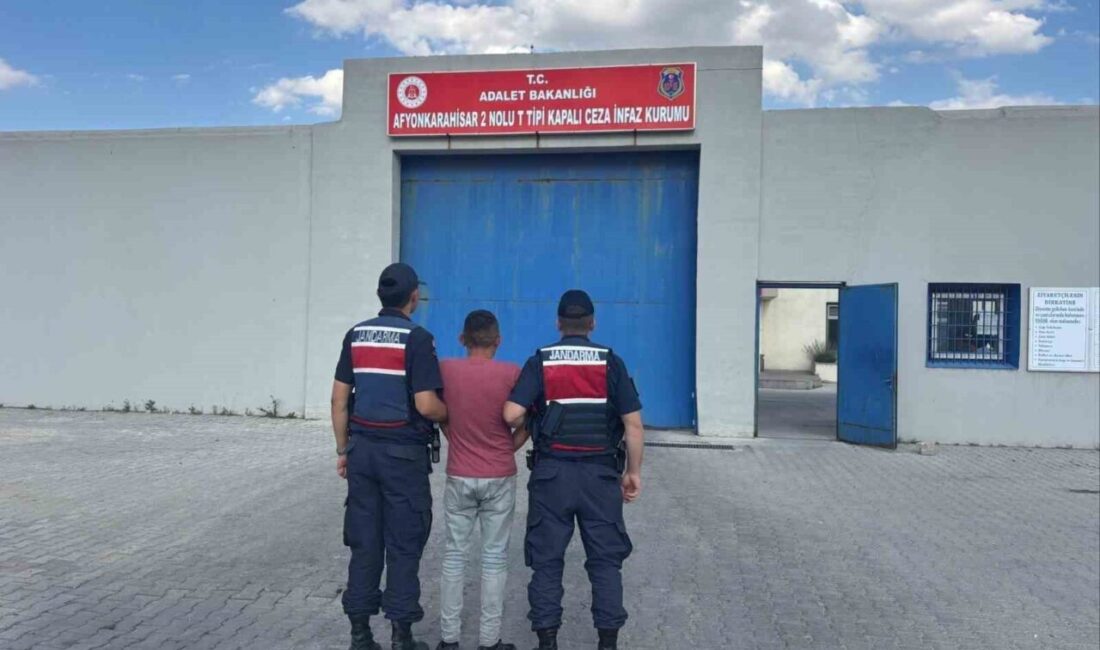 Afyonkarahisar’da son bir hafta içerisinde jandarma tarafından çeşitli suçlardan aranan