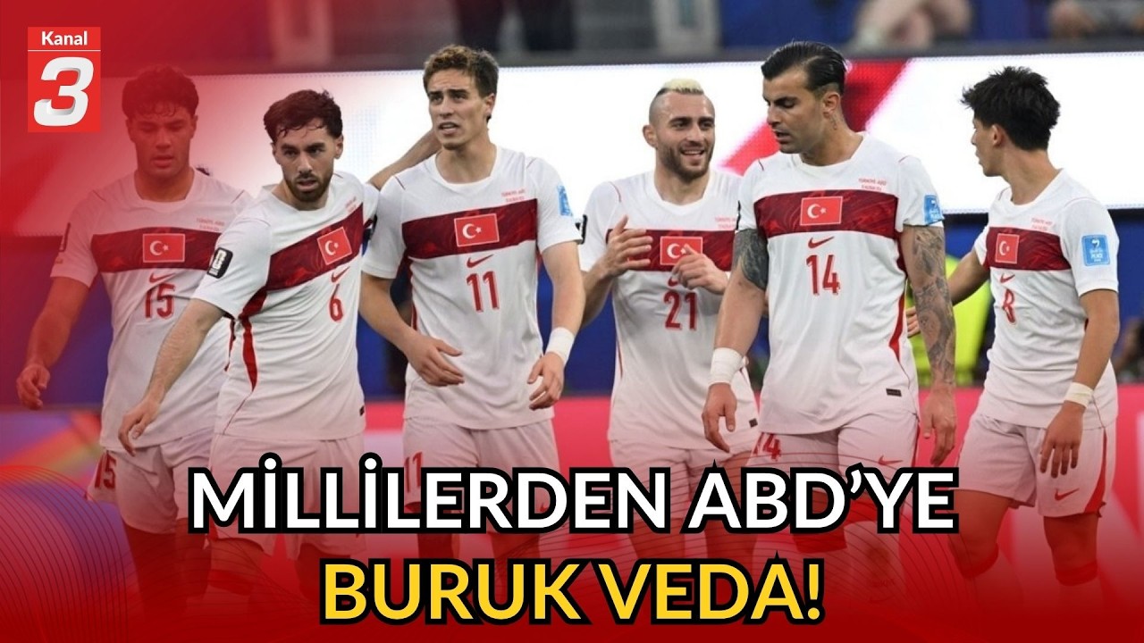 Millilerden ABD’ye Buruk Veda! | Hollywood Tribünlerdeydi!
