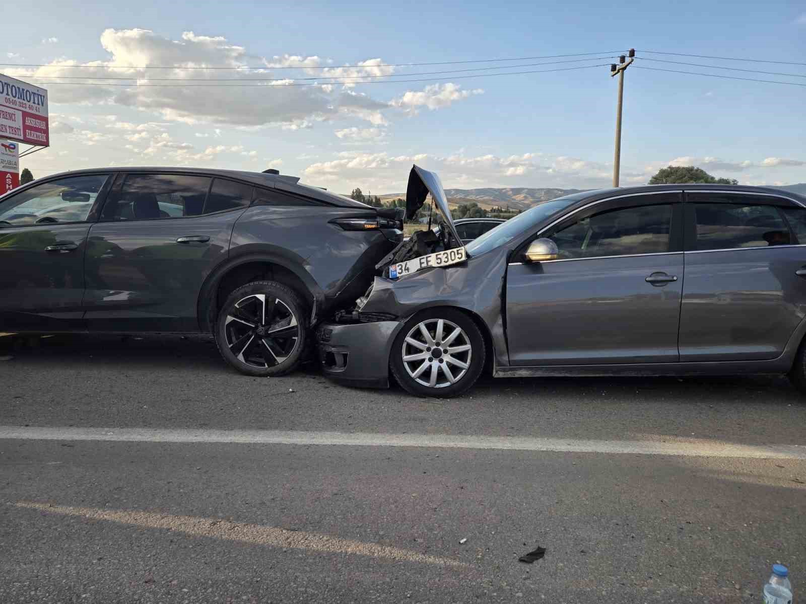 Kaza, dün akşam Elmadağ ilçesi Hasanoğlan Mahallesi’nde meydana geldi. Alınan