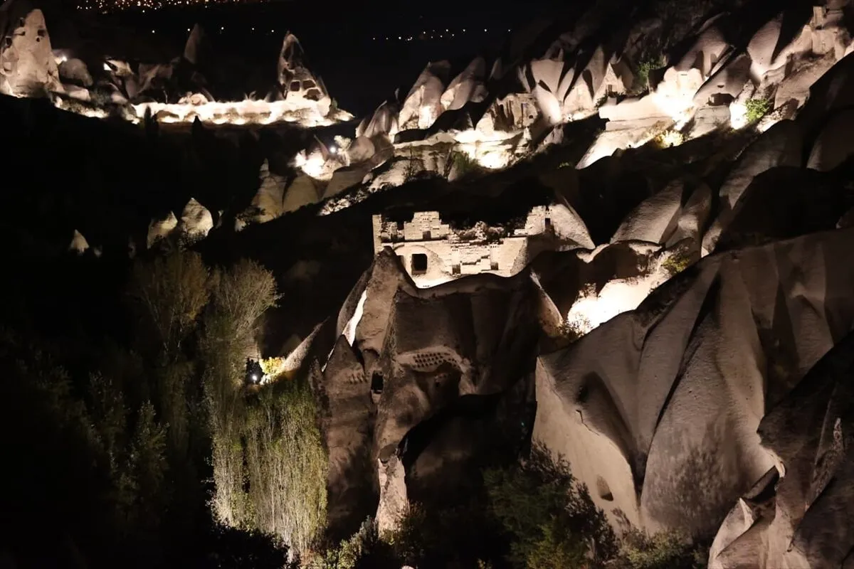 Kapadokya'da gece turizmine yeni yatırım