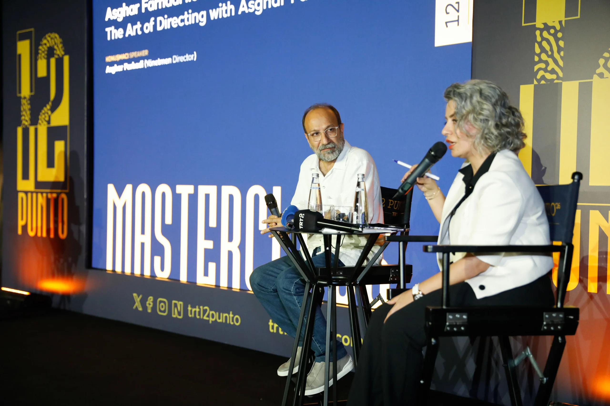 Usta yönetmen Asghar Farhadi, genç sinemacılarla buluştu 2 Usta yönetmen Asghar Farhadi, genç sinemacılarla buluştu