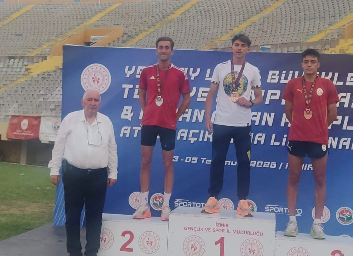 Afyonlu atlet Mert Selek’ten Türkiye şampiyonluğu