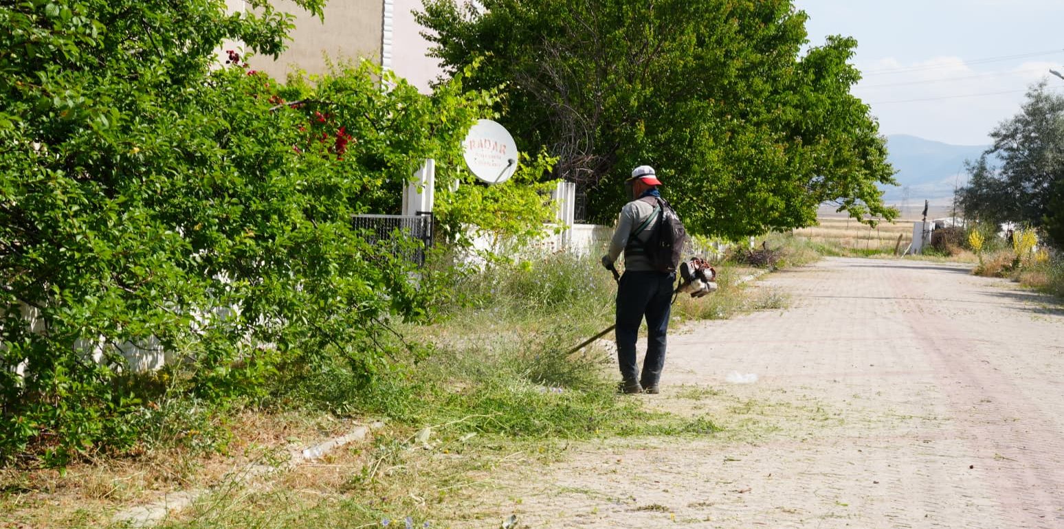 Bolvadin’de çevre düzenlemesi sürüyor
