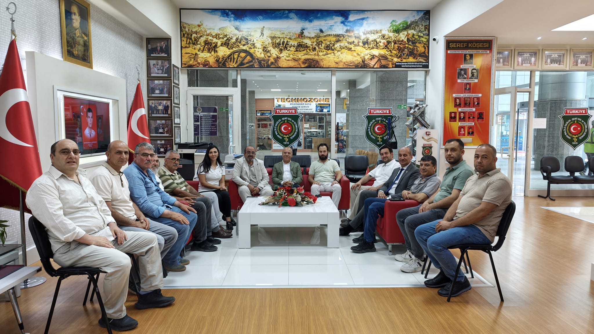 Lions Kulübü'nden gazi ve şehit ailelerine vefa