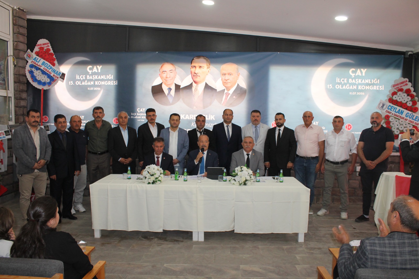 MHP Çay’da Başkan Erol güven tazeledi