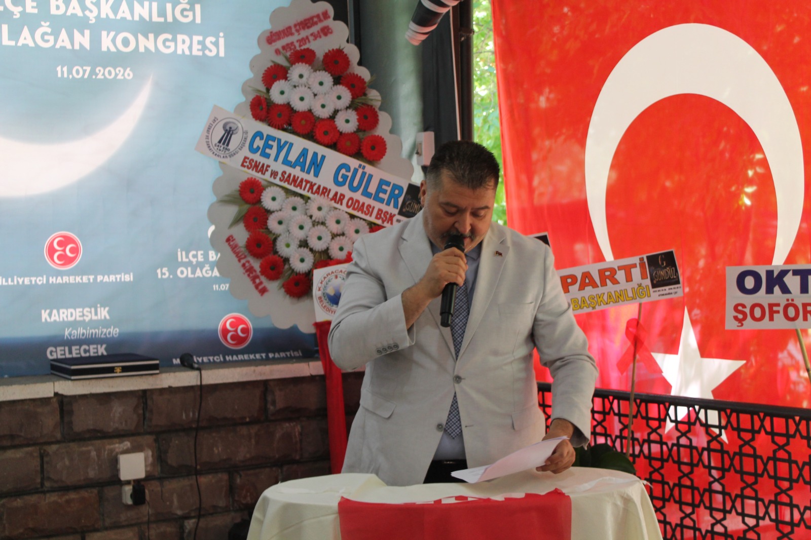 MHP Çay’da Başkan Erol güven tazeledi