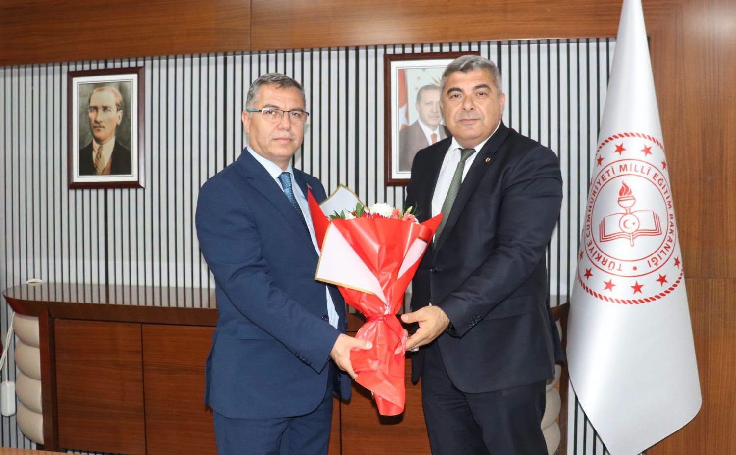 Milli Eğitim Müdürlüğü’nde devir teslim töreni