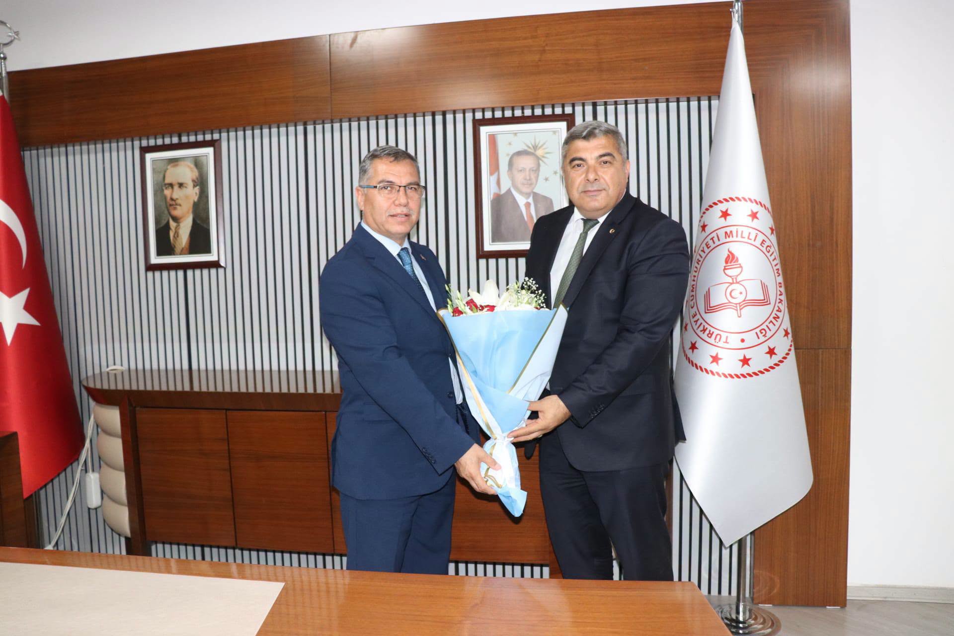 Milli Eğitim Müdürlüğü’nde devir teslim töreni
