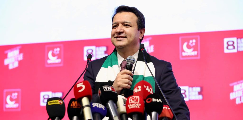 Saadet Partisi, üye sayısında ikinci sırada
