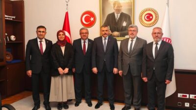 Ziyarete AK Parti Afyonkarahisar Milletvekilleri Ali Özkaya ve Hasan Arslan’ın
