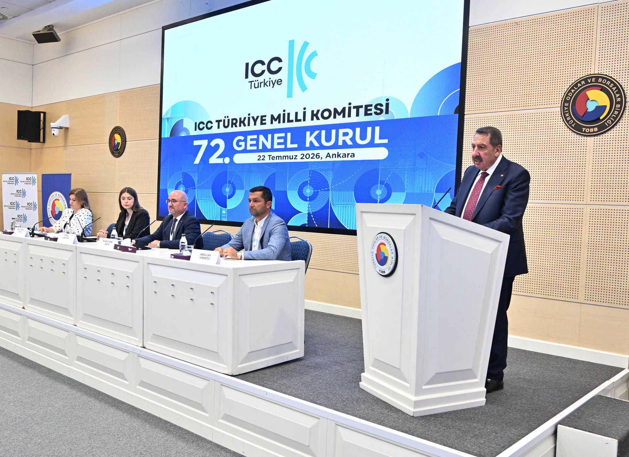 Serteser, ICC Türkiye Genel Kurulu'na katıldı