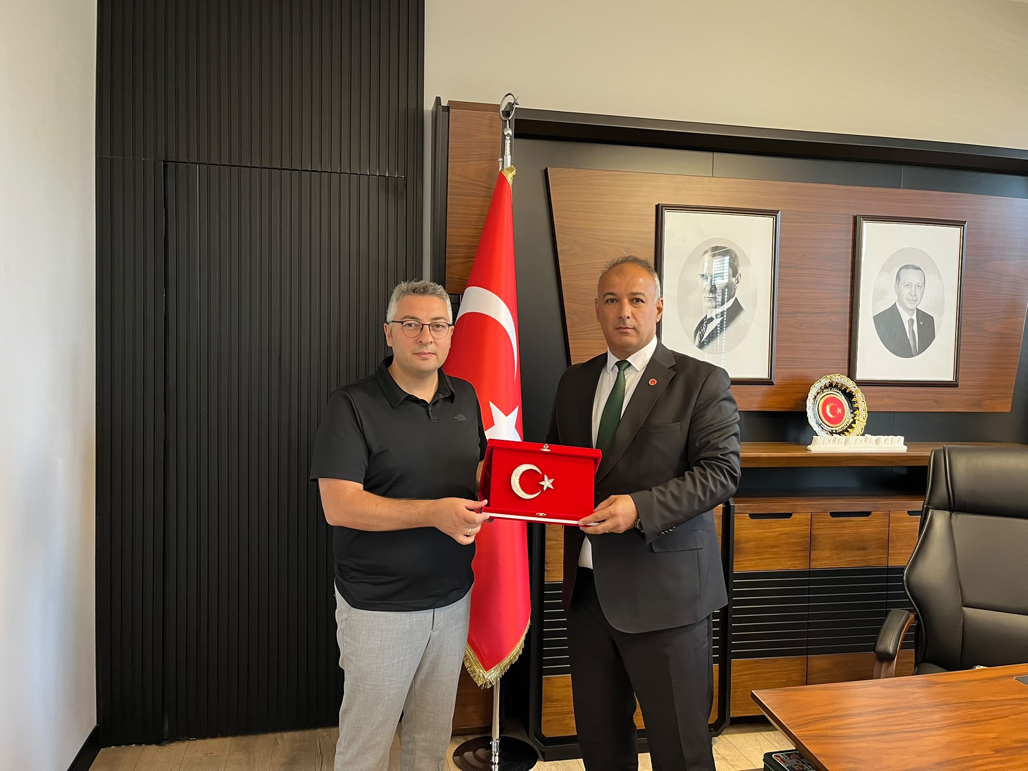 Türk İmar-Sen'den yeni İl Müdürü'ne nezaket ziyareti